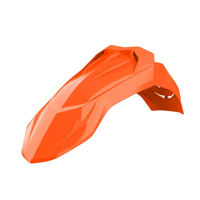 Guardabarros Supermoto con fijación universal Polisport - naranja 8685400007
