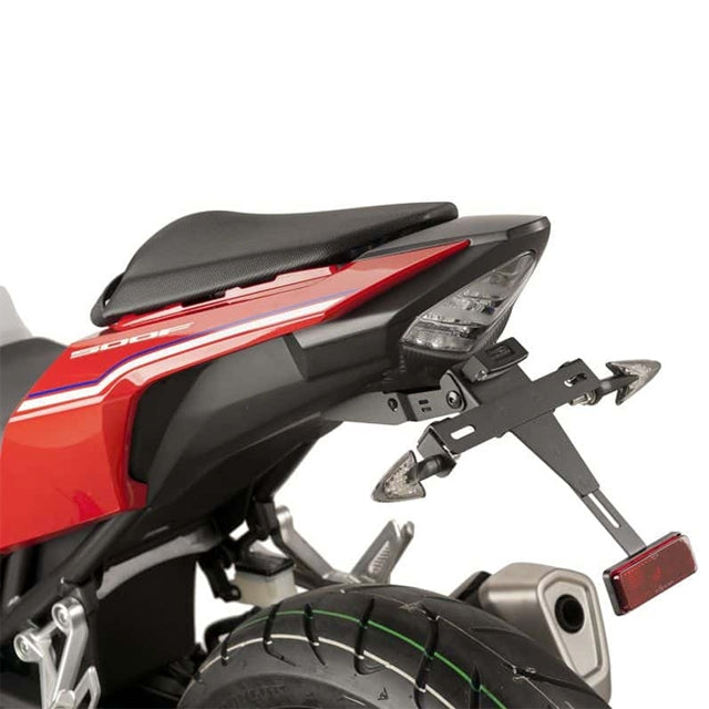 Soporte matrícula Negro Honda CB 500 F/CBR 500 R 16'-20' PUIG