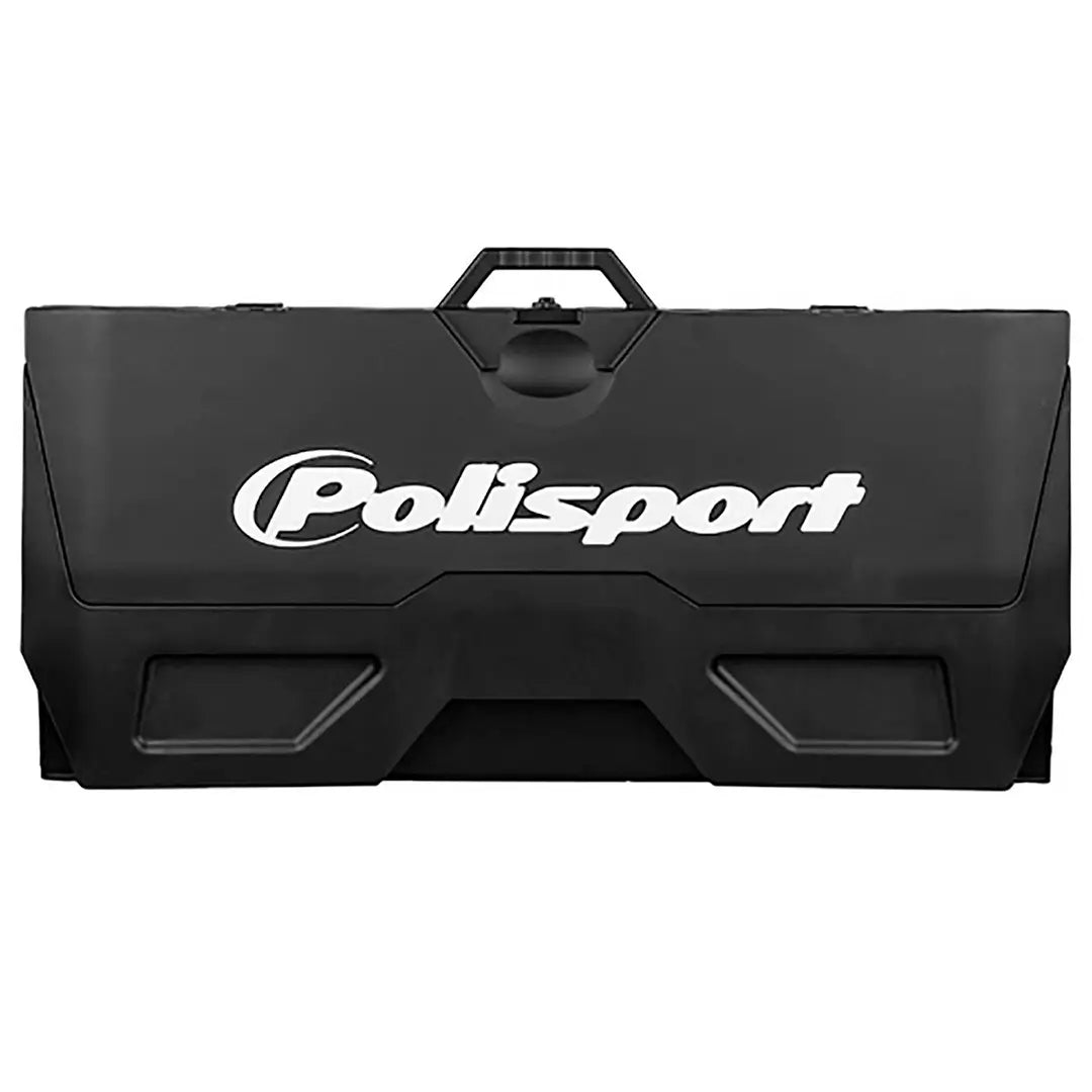 Alfombra moto Polisport plegable - Negro