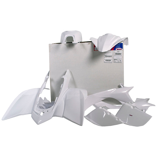 Kit de plásticos Quad YFZ450 04-08 Polisport - blanco 90073