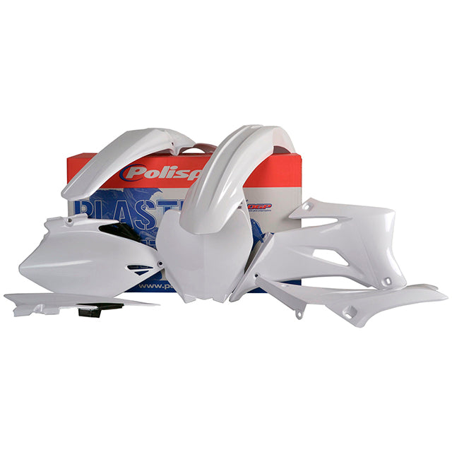 Kit de plásticos Yamaha YZ250F YZ450F 06-09 Polisport - blanco 90152