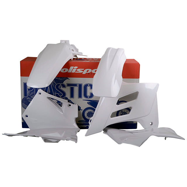 Kit de plásticos EC125/EC-E125/EC200/EC-E200/EC250/EC-E250/EC300/EC-E300/EC450/EC-E450 05-06 Polisport - blanco 90238