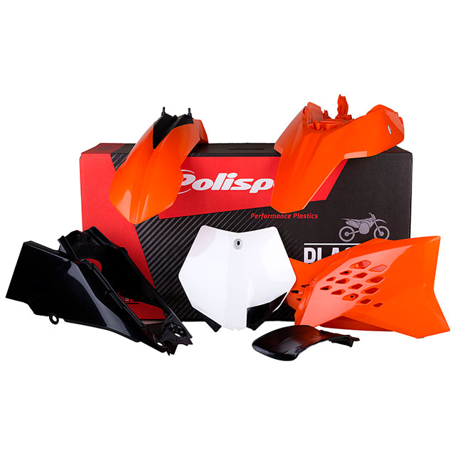 Kit de plásticos KTM 65SX 12-15 Polisport - OEM guardabarros naranja 90563