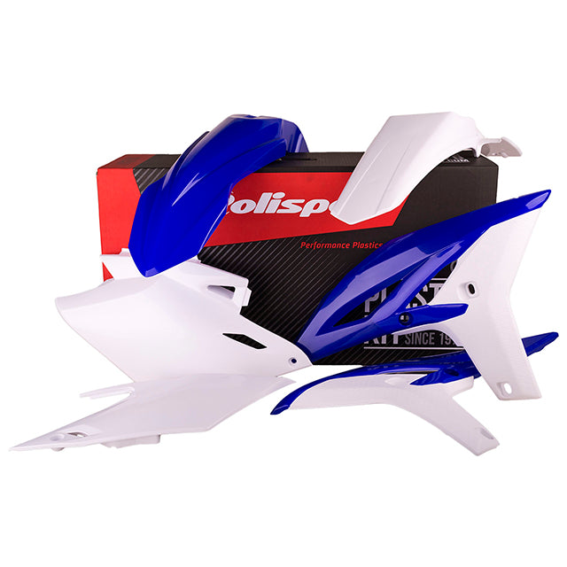 Kit de plásticos WR450F 12-15 Polisport - OEM guardabarros blanco 90569