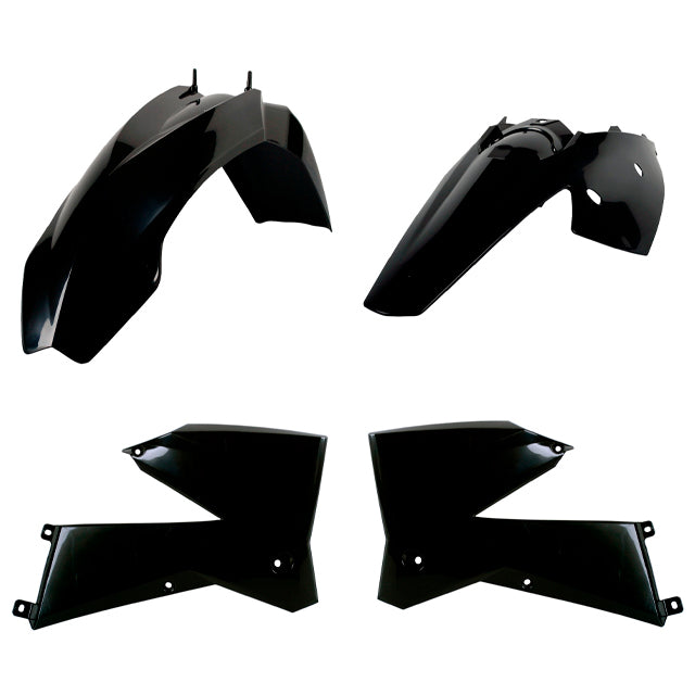 Kit de plásticos KTM EXC/EXC-F 05-07 Polisport - negro 90892
