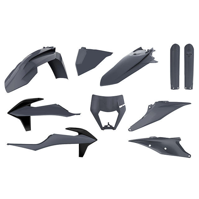 Kit de plásticos KTM EXC/EXC-F 20-22 Polisport - nardo grey 90917