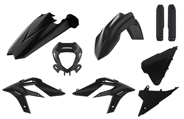 Kit de plásticos Beta Xtrainer 20-22 Polisport - negro 91060