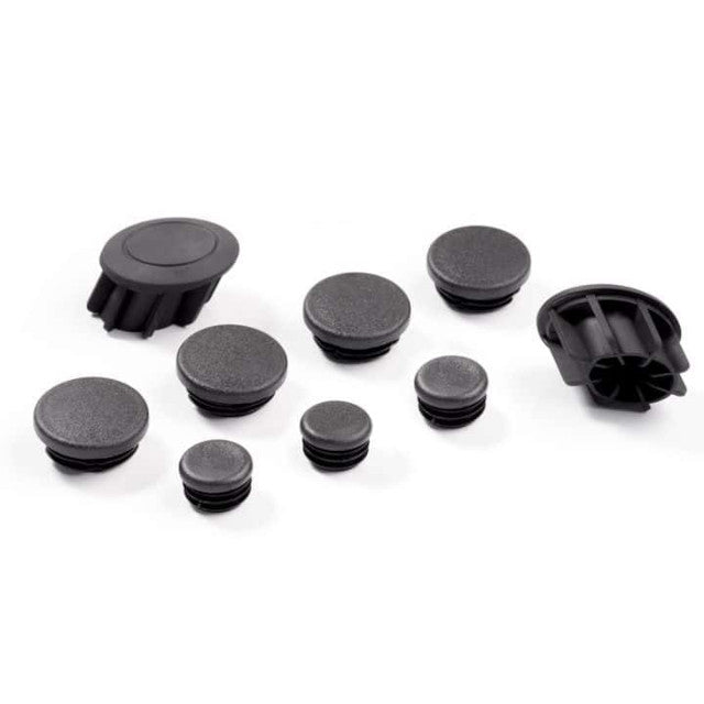 Tapones chasis BMW R 1200-1250 GS 13-17 Puig - Negro 9332N