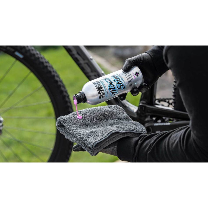 Pulimento (cera de carnauba) MUC-OFF Miracle Shine Motorcycle Polish Bote 500 ml
