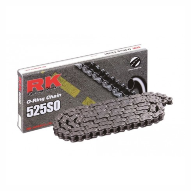 Cadena 525 SO O-Ring 118 Negra RK Japan 99432118