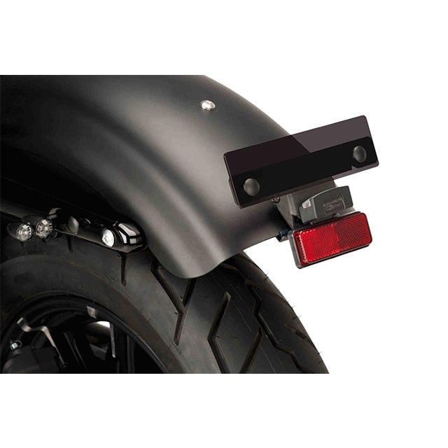 Soporte matrícula Negro Harley Davidson Sportster PUIG