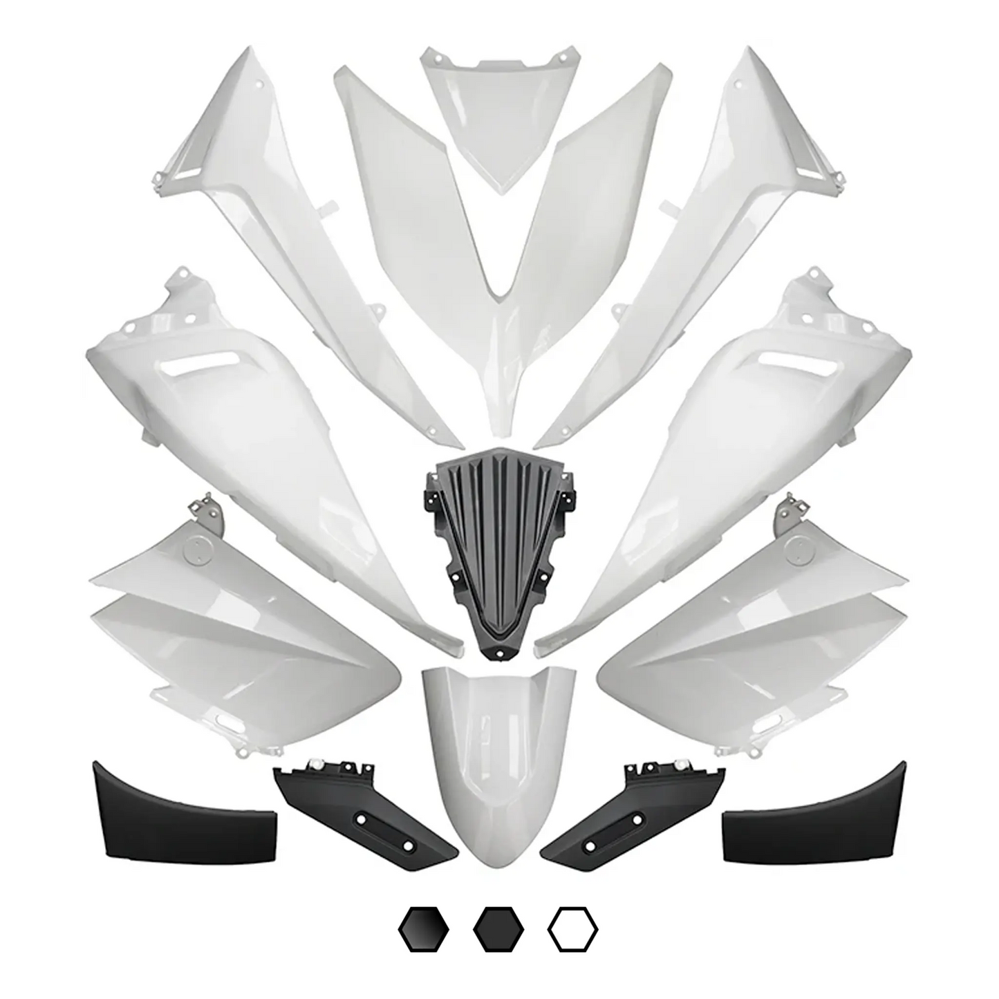 Carenados Yamaha T-Max 530 15-16 14 piezas AllPro