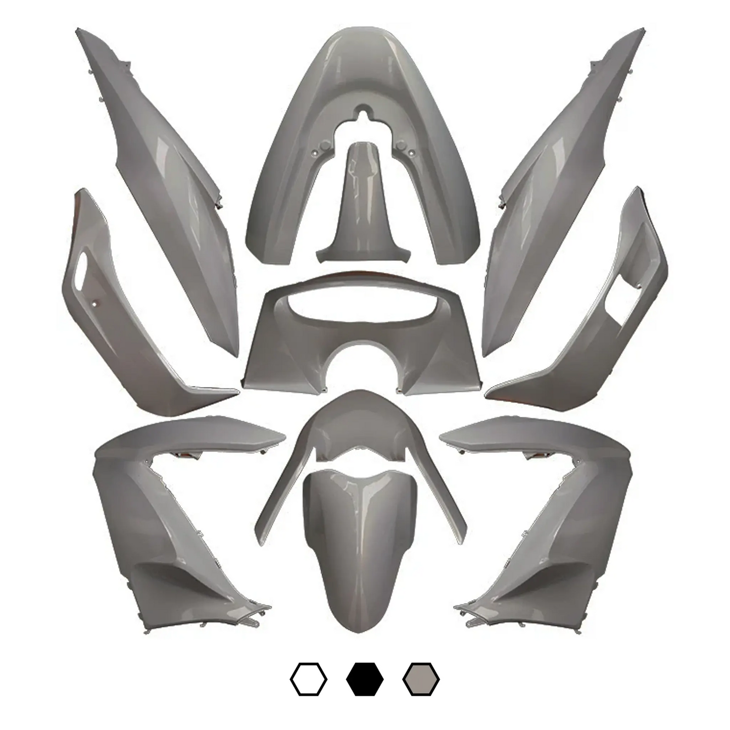 Kit carénages Honda PCX 125 <14 11 pièces AllPro