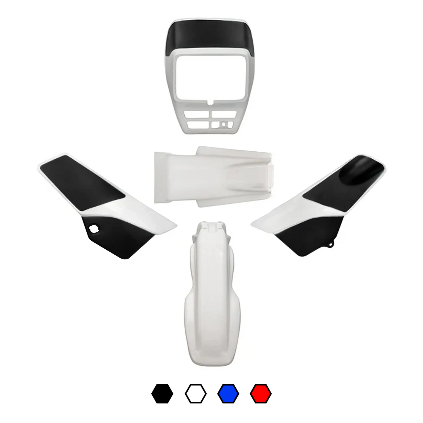 Kit carénages Yamaha DT 125 AC 5 pièces AllPro