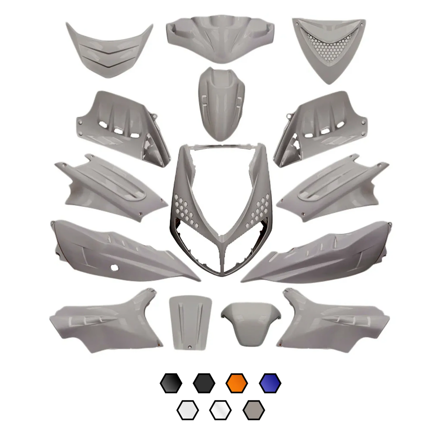 Kit Carenados Peugeot Speedfight 2 15 piezas AllPro