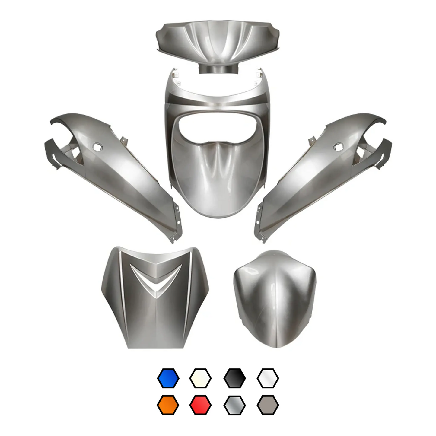 Kit Carenados Peugeot Vivacity 50 6 piezas AllPro