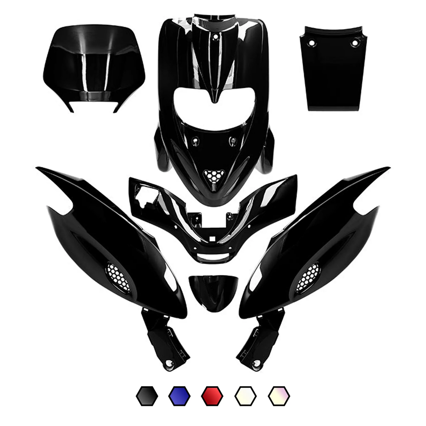 Carenados Gilera Stalker 50cc 7 piezas AllPro