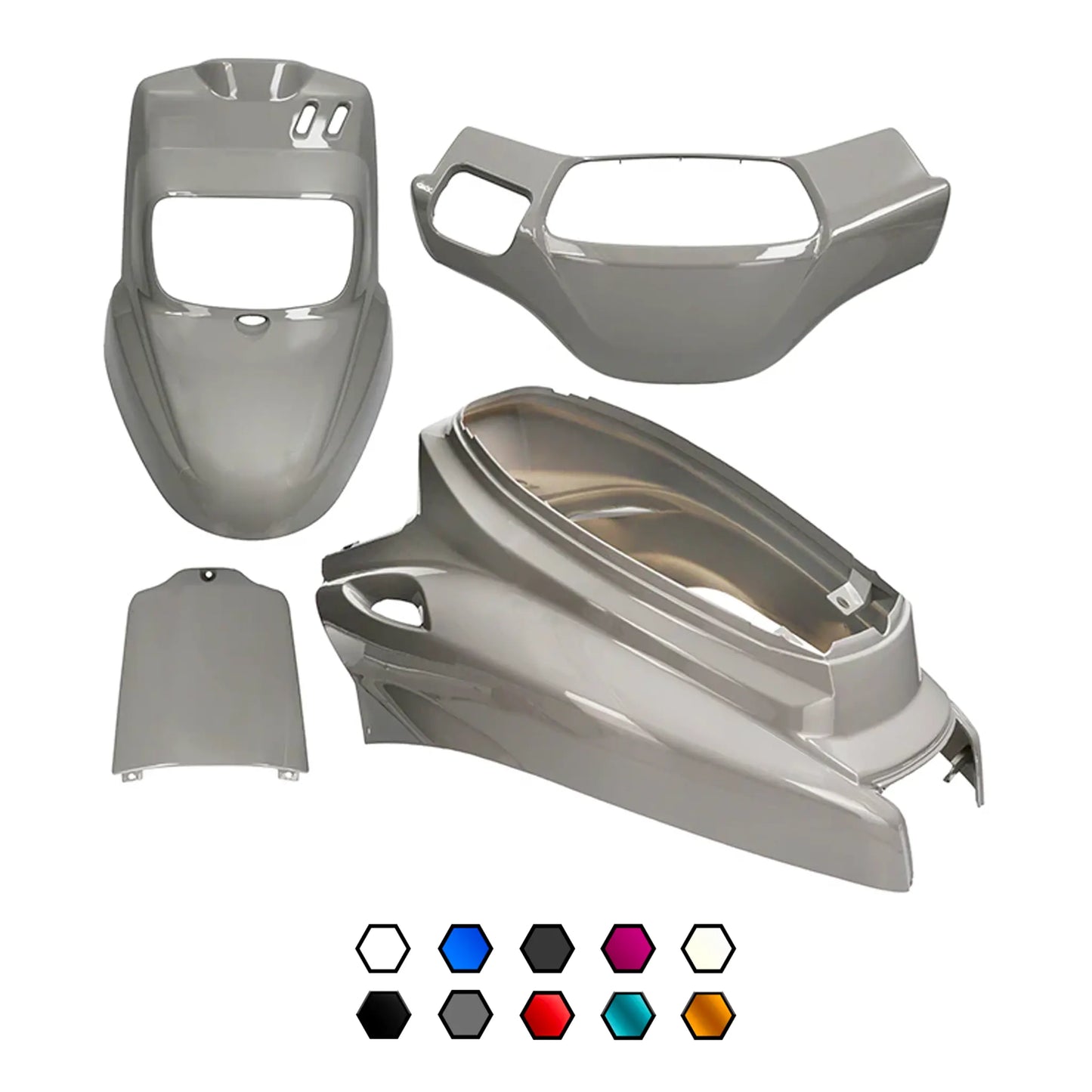 Kit carenados Yamaha BW'S / MBK Booster >04 50cc 4 piezas AllPro