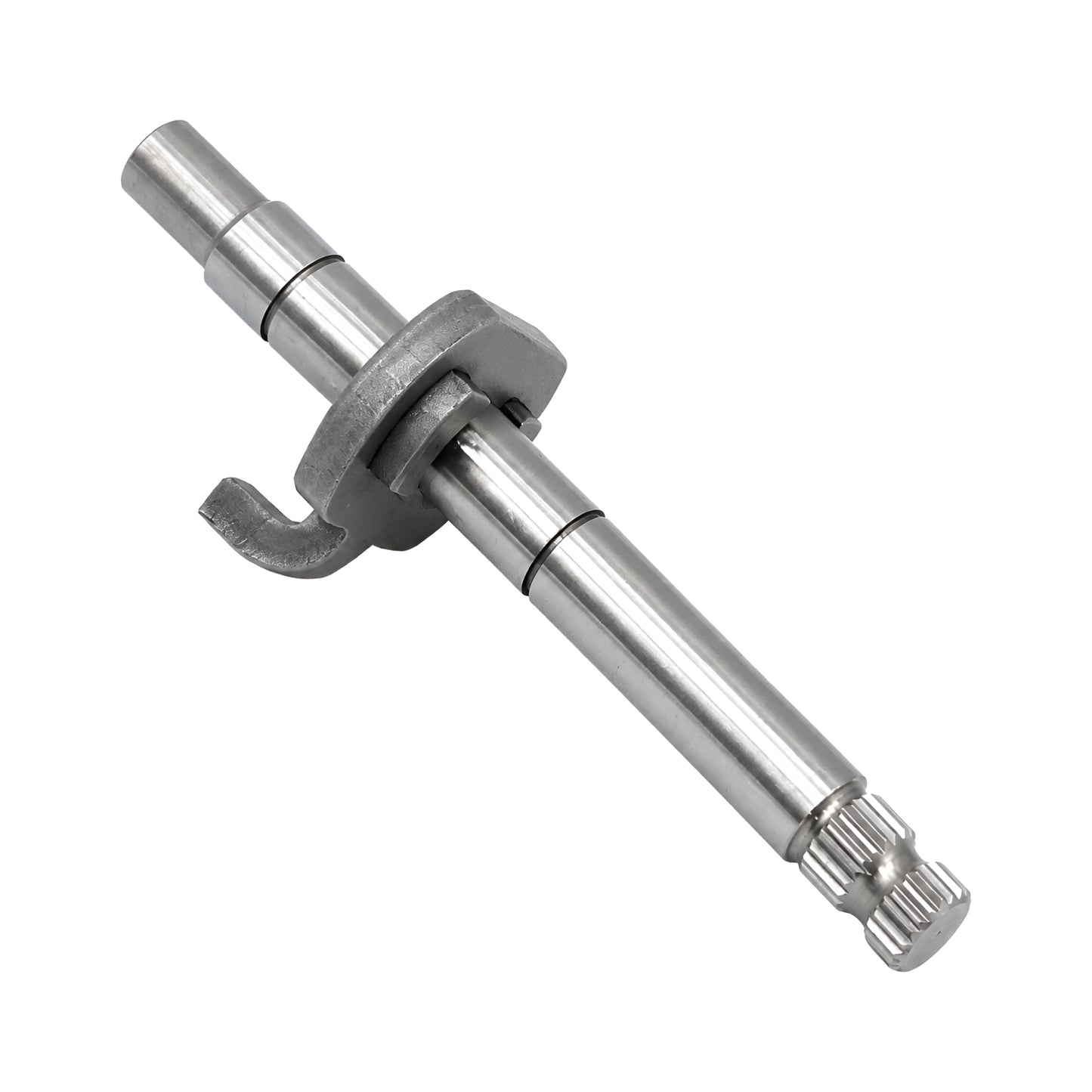 Eje selector del cambio AllPro compatible con Minarelli AM6 con estriado para pedal de cambio, recambio de transmisión.