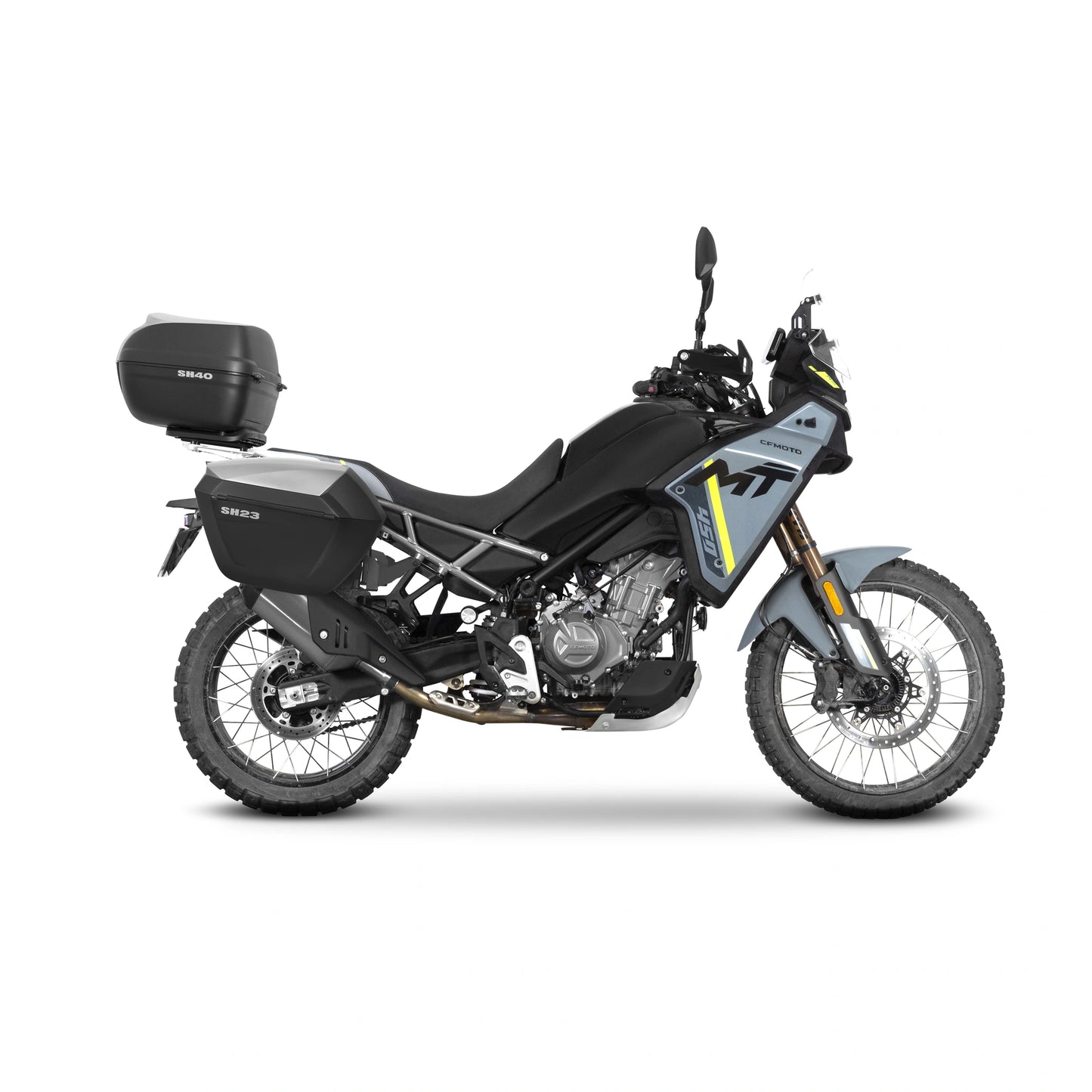 Fixações laterais 3P Shad Cf moto 450 MT 23-26