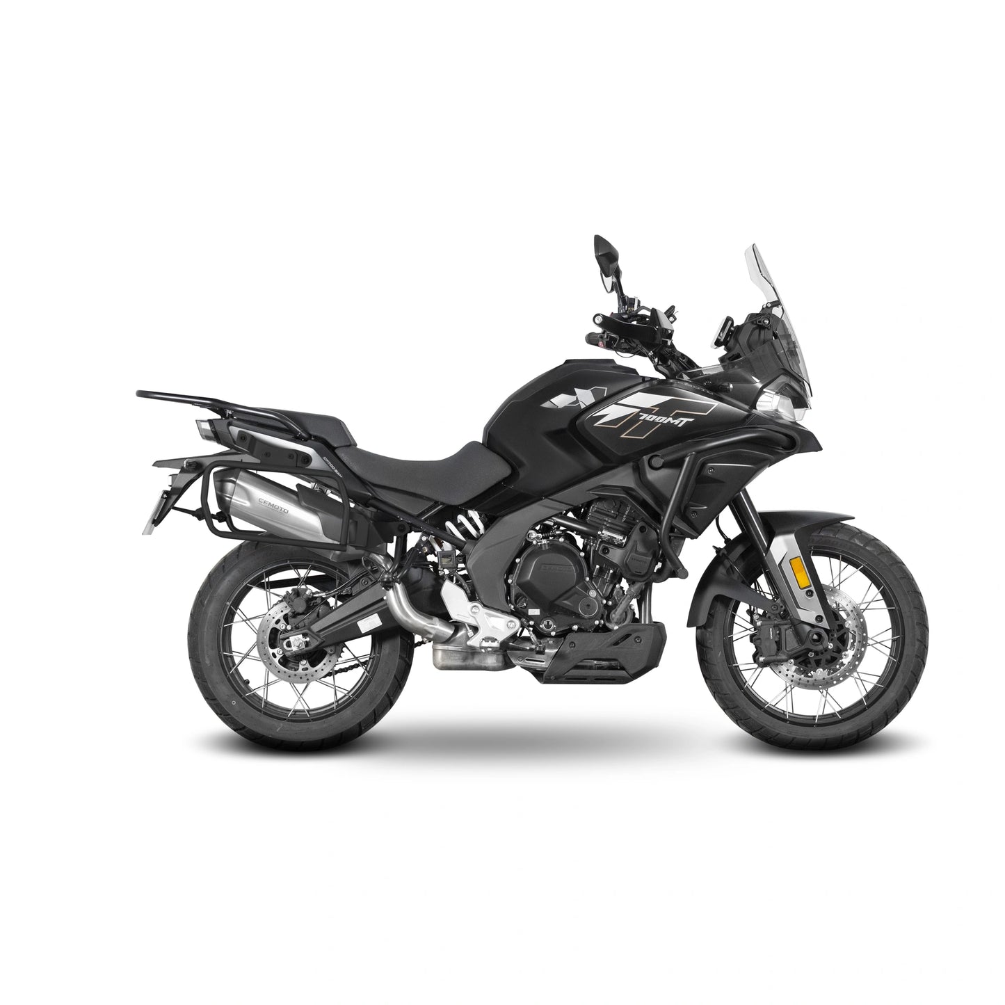 Fixações laterais 4P Shad Cf moto 700MT / Adv 25-26