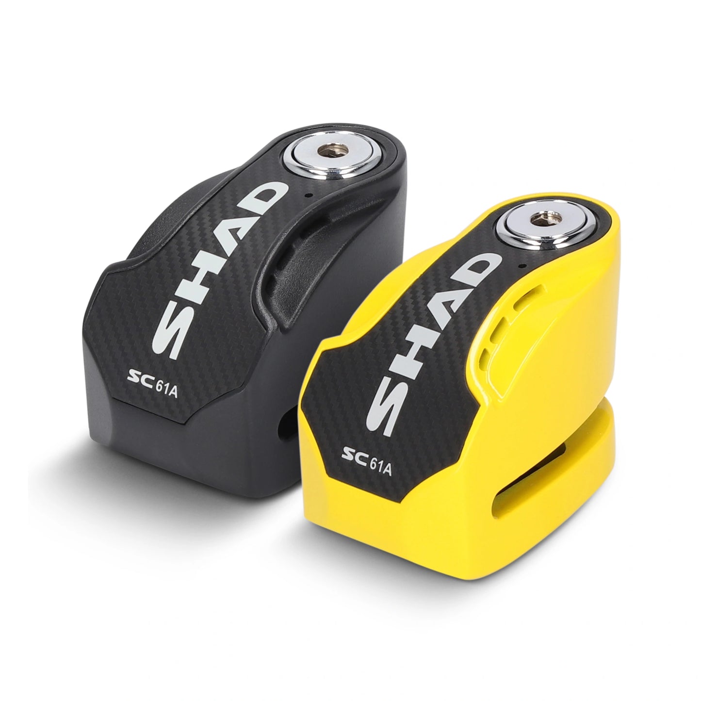 Cadeado antirroubo de disco Shad SC61A - amarelo