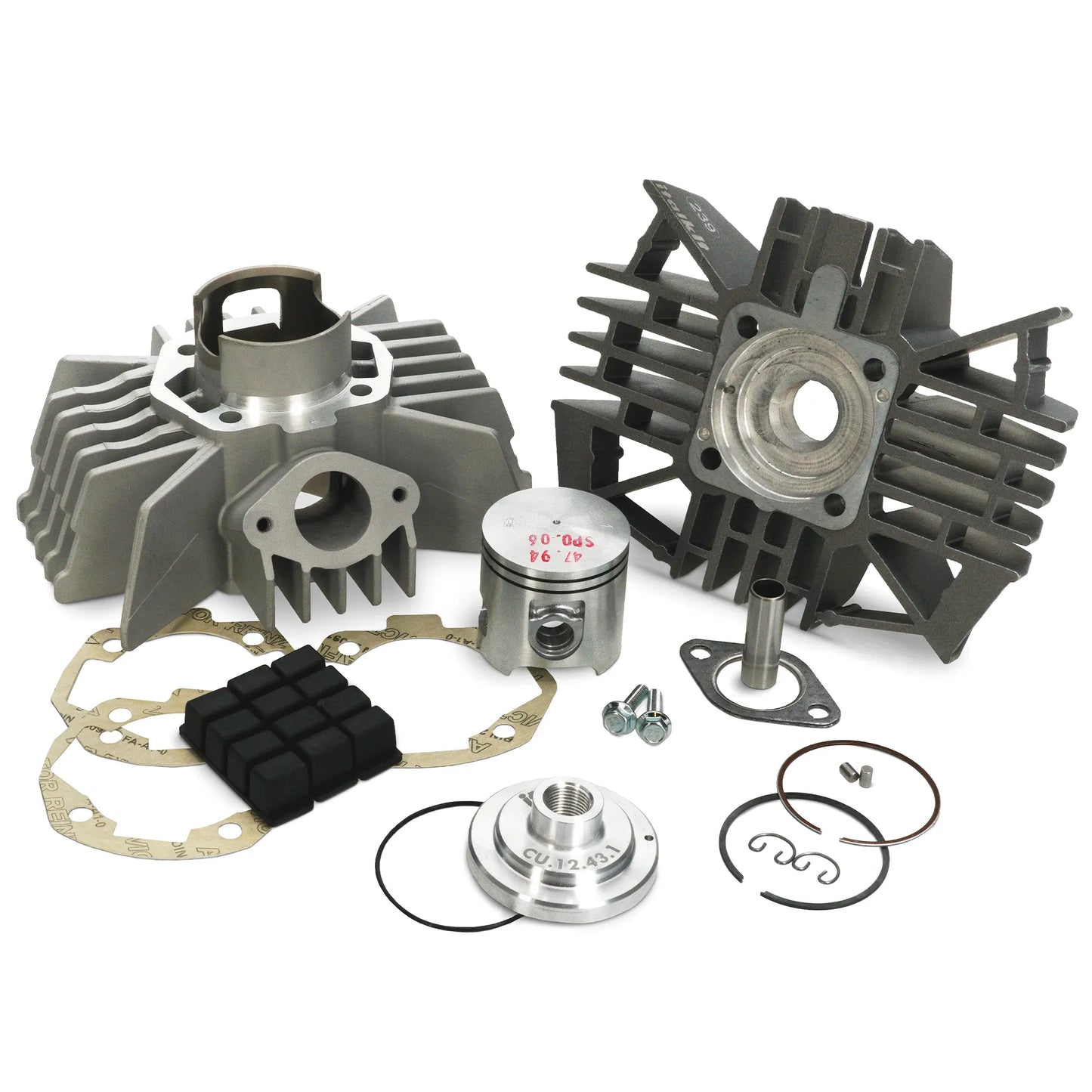 Cilindro y culata Italkit 74cc Derbi Variant Start / Start 5 d.48mm c.40 CK.12.578.G