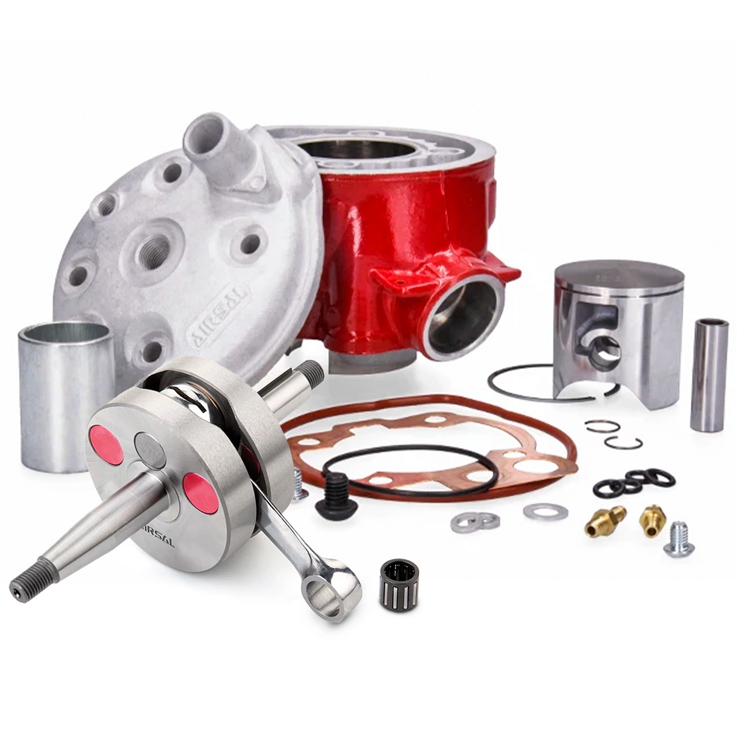 Kit Airsal Racing Xtrem Minarelli AM6 90cc cylindre et Vilebrequin