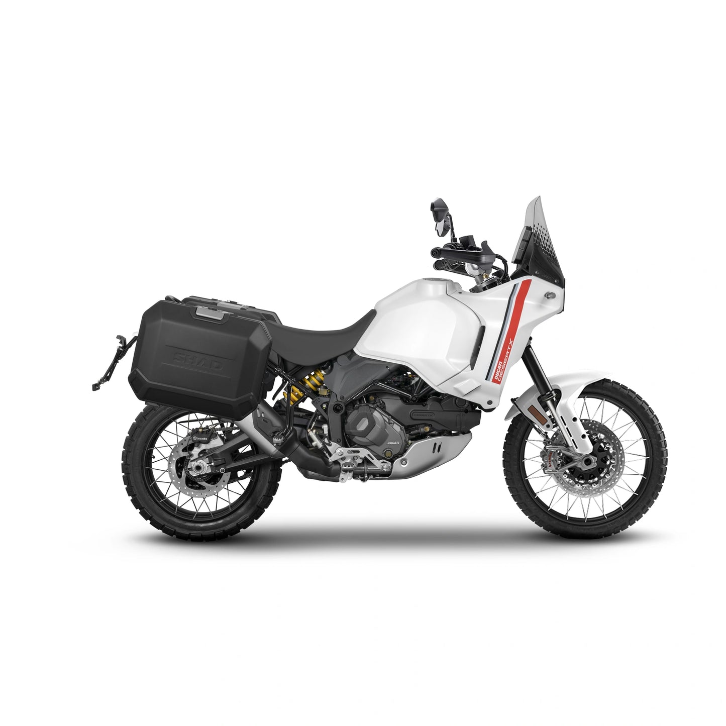 Fixações laterais 4P Shad Ducati DESERT X 937 22-26