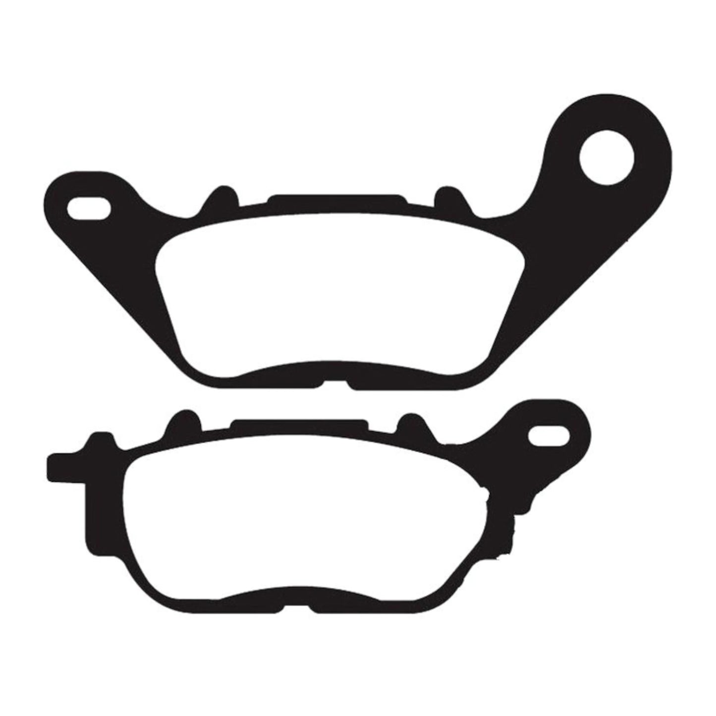 Rear brake pads Yamaha MT-03 / R3 / YZF-R3 320 EBC - organic