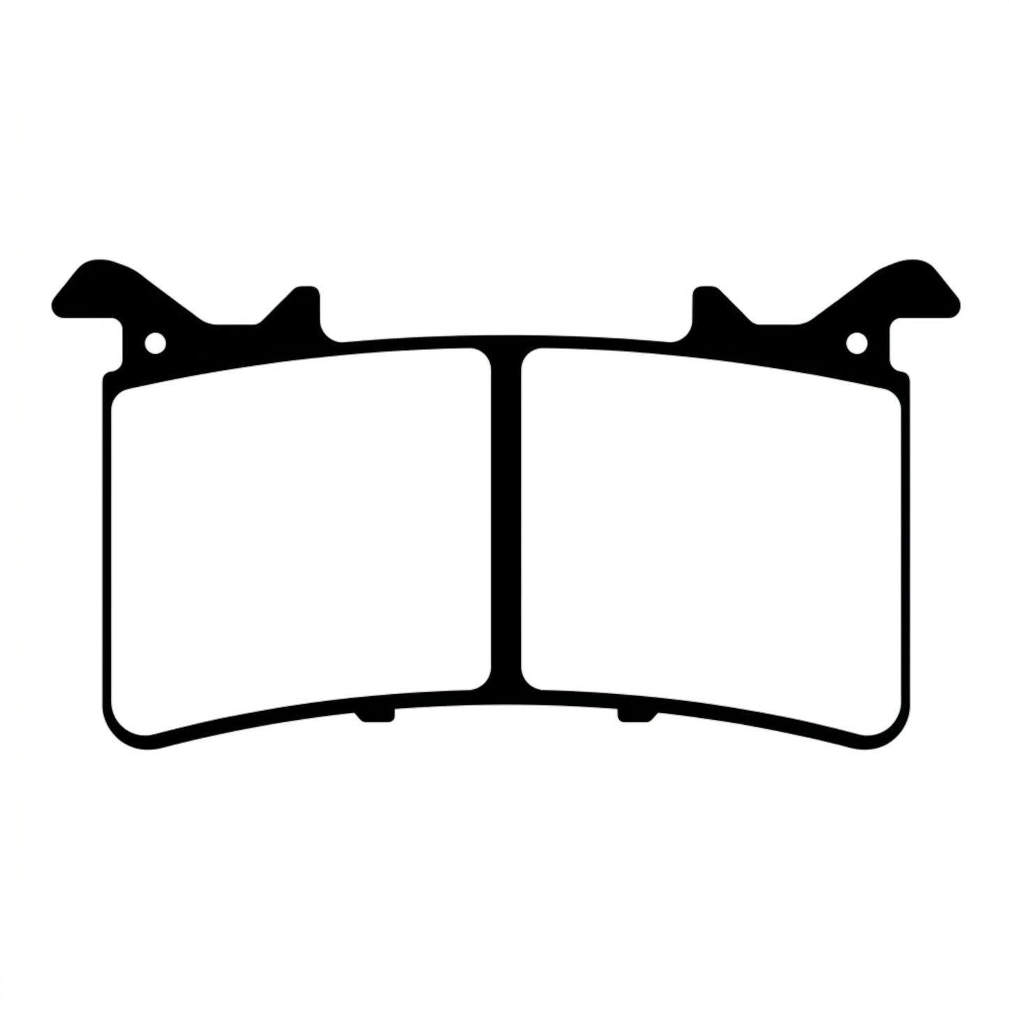 Front brake pads brake Honda CBR 1000 RR 21-26 EBC - sintered