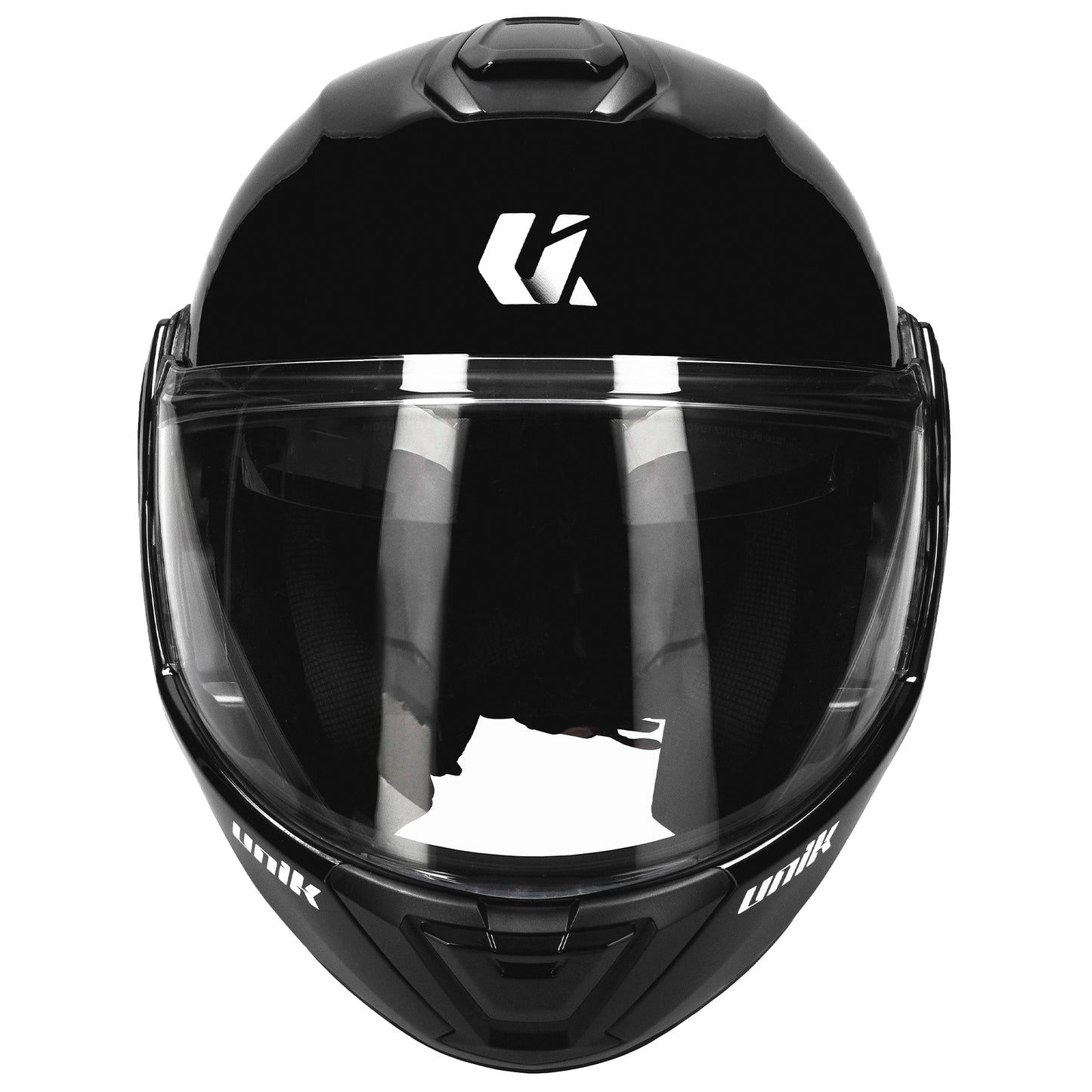 Casco Unik Spectrum DV Solid - Negro Brillo