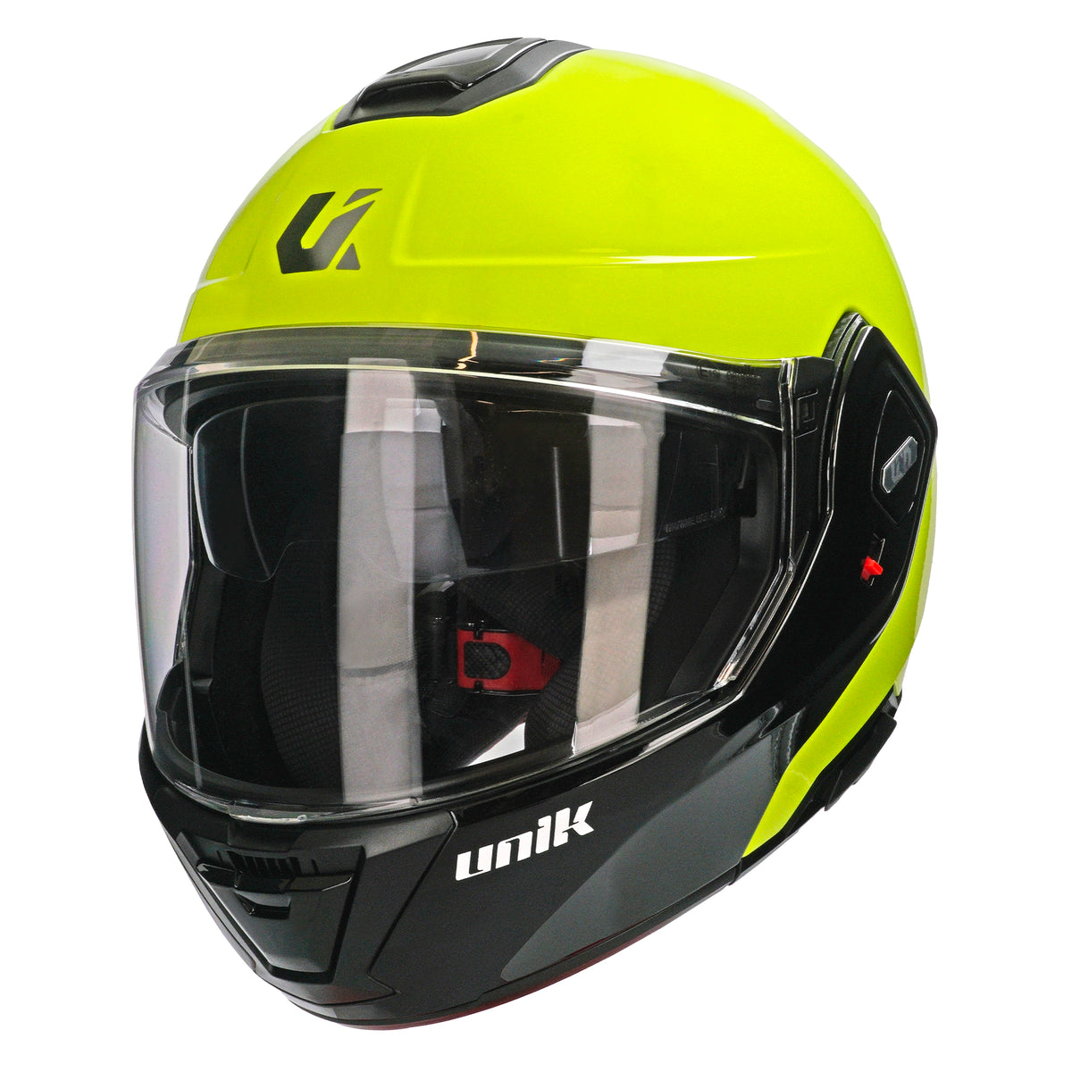 Unik Spectrum DV Helmet Black/Fluor - Black/Yellow
