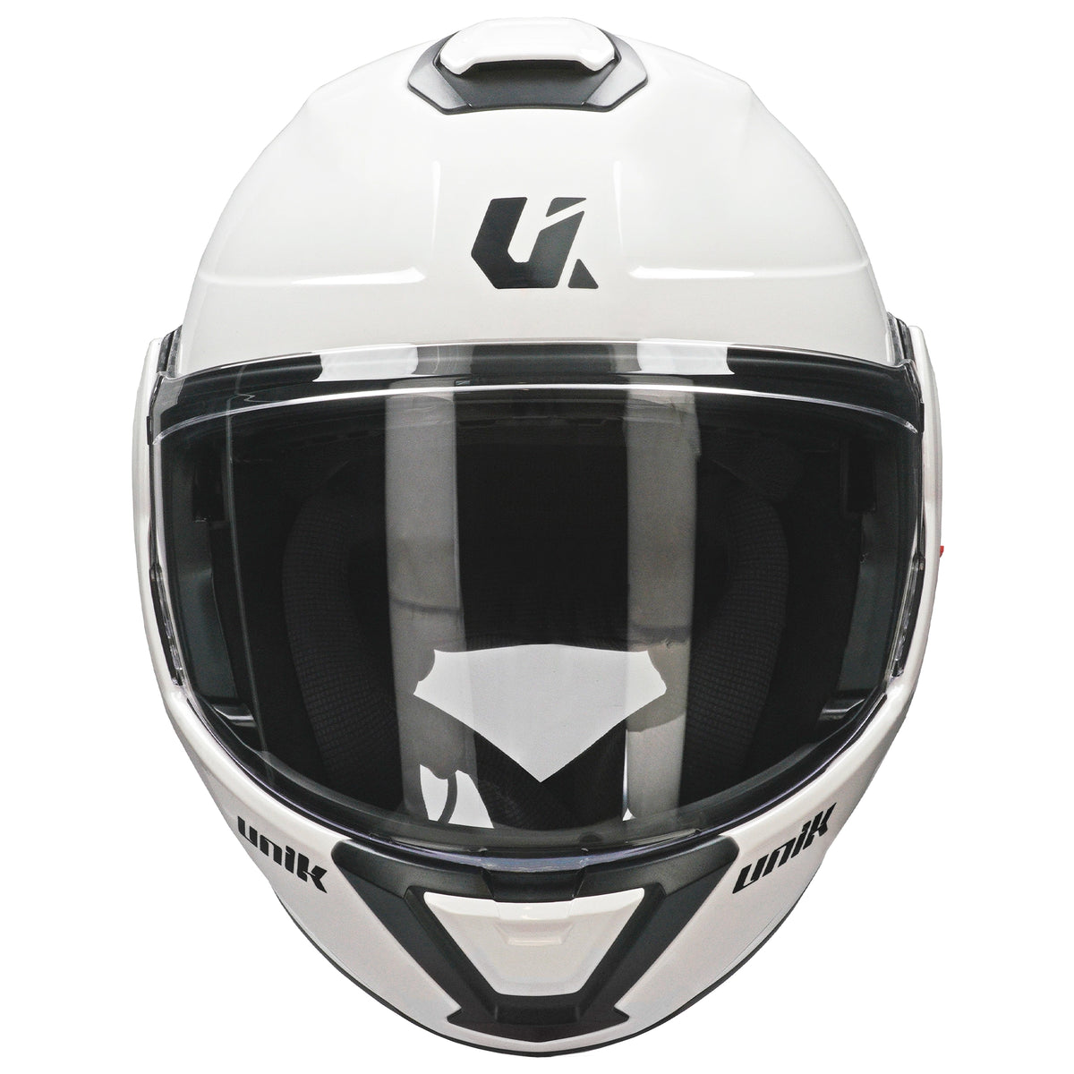 Capacete Unik Spectrum DV Solid - Branco Brilhante