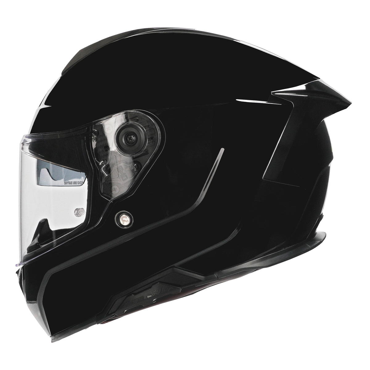 Casco Unik Ultra DV Solid - Negro Brillo