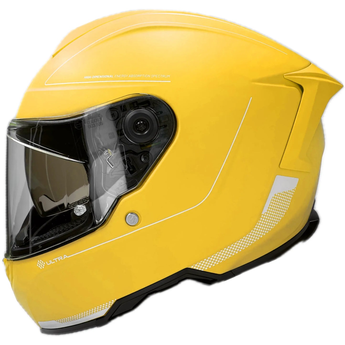 Casco Unik Ultra DV Microdot - Amarillo Claro