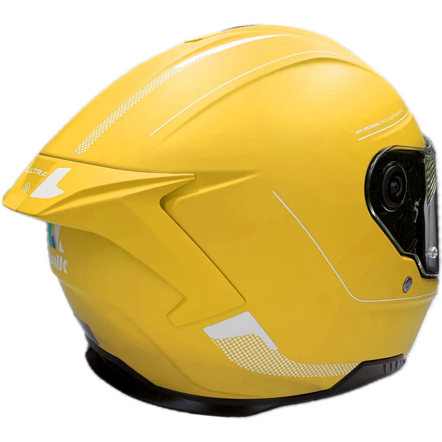 Casco Unik Ultra DV Microdot - Amarillo Claro