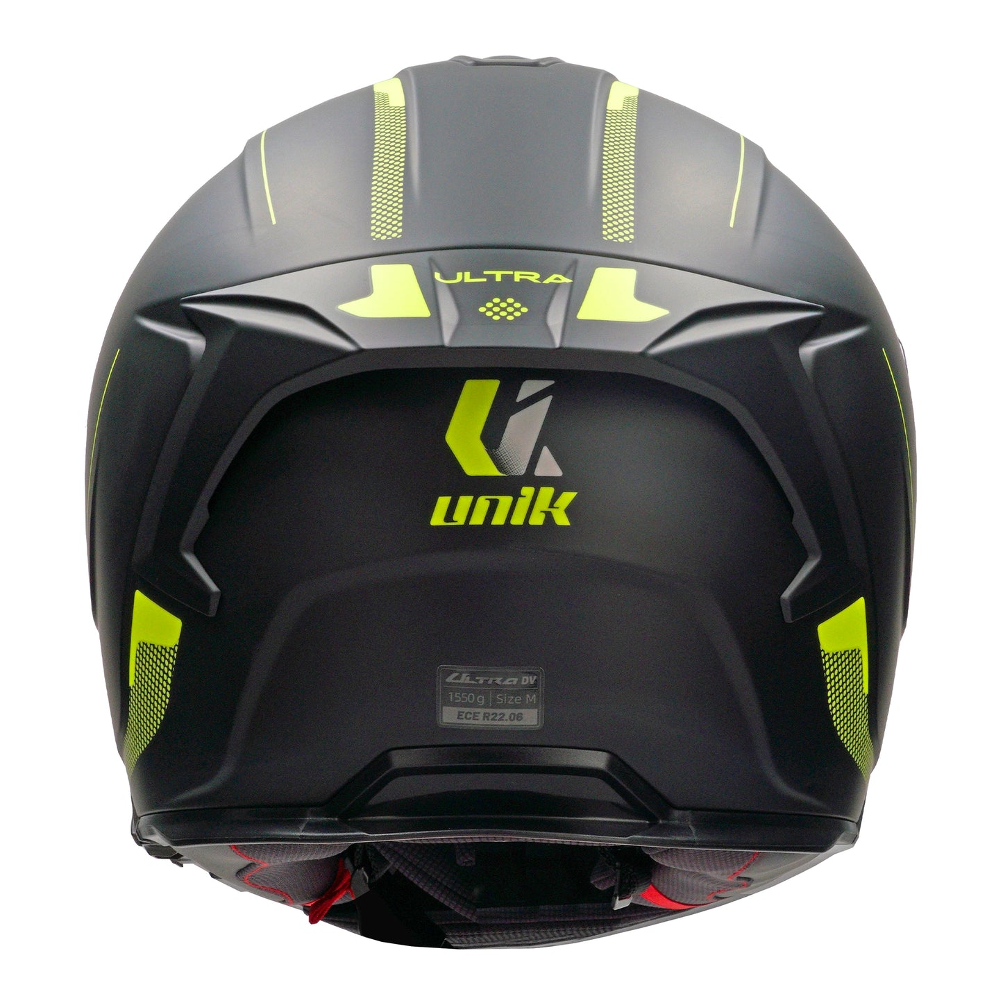 Casco Unik Ultra DV Microdot - Negro/Amarillo