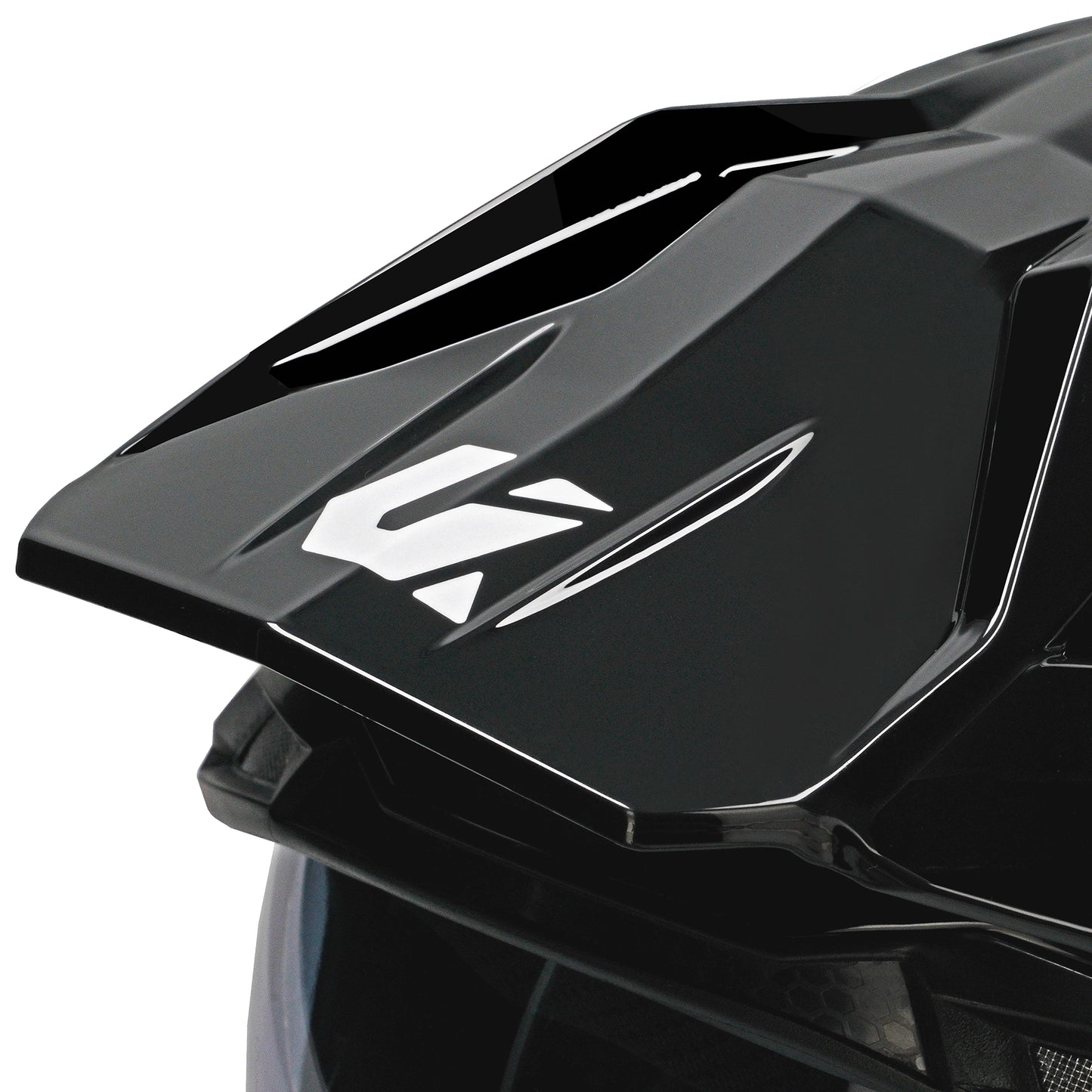 Unik Link DV Solid Helmet - Gloss Black
