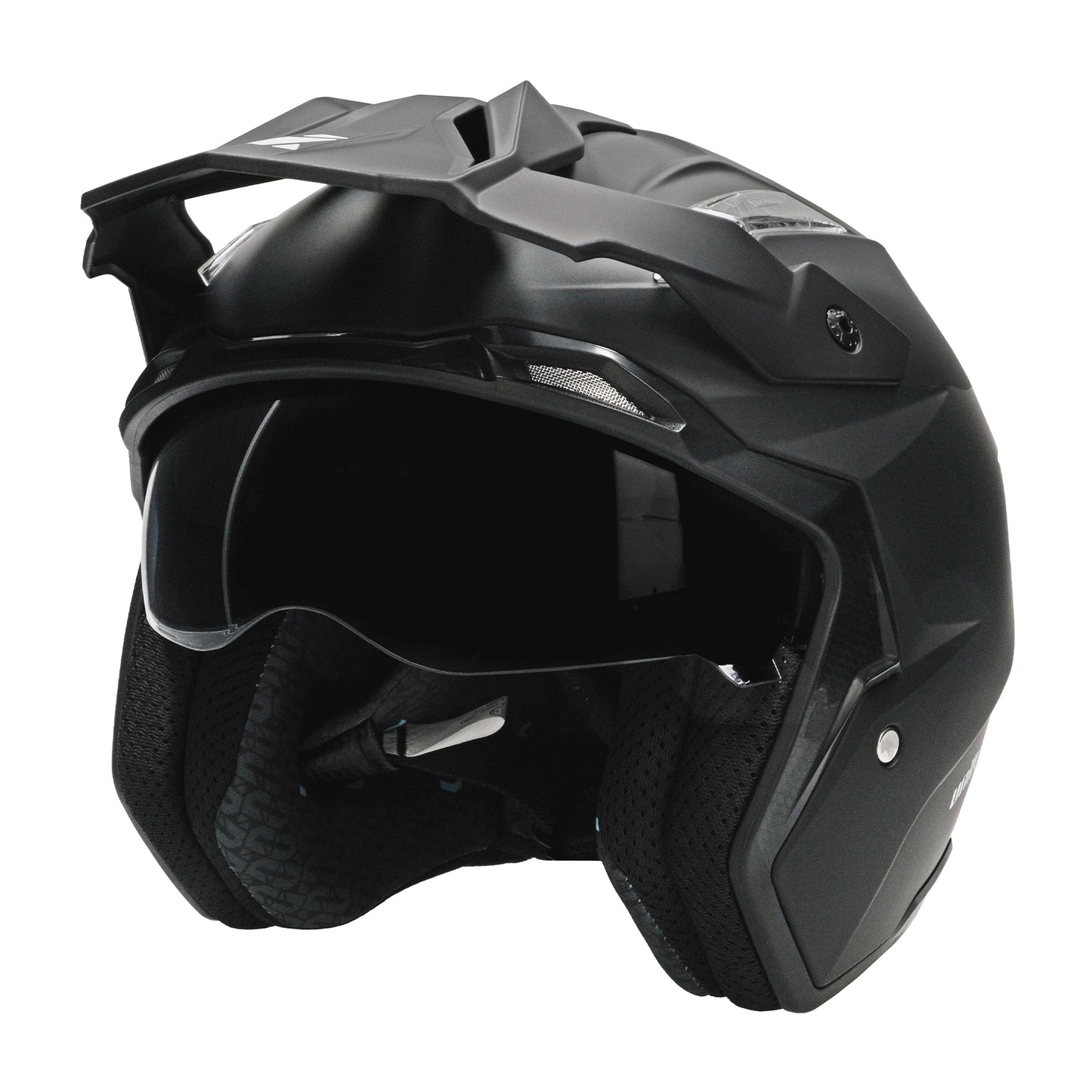 Unik Link DV Solid Helmet - Matte Black