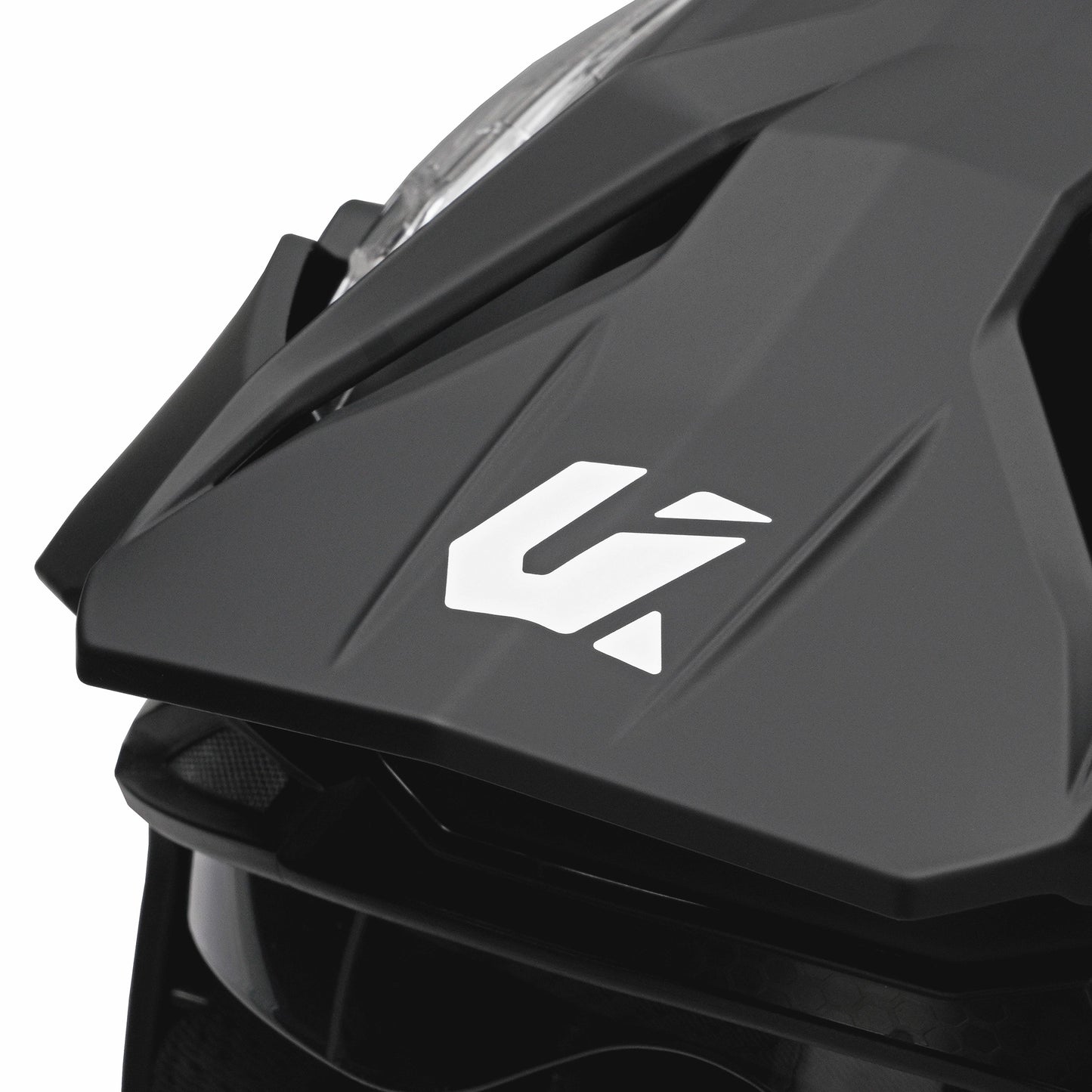 Unik Link DV Solid Helmet - Matte Black