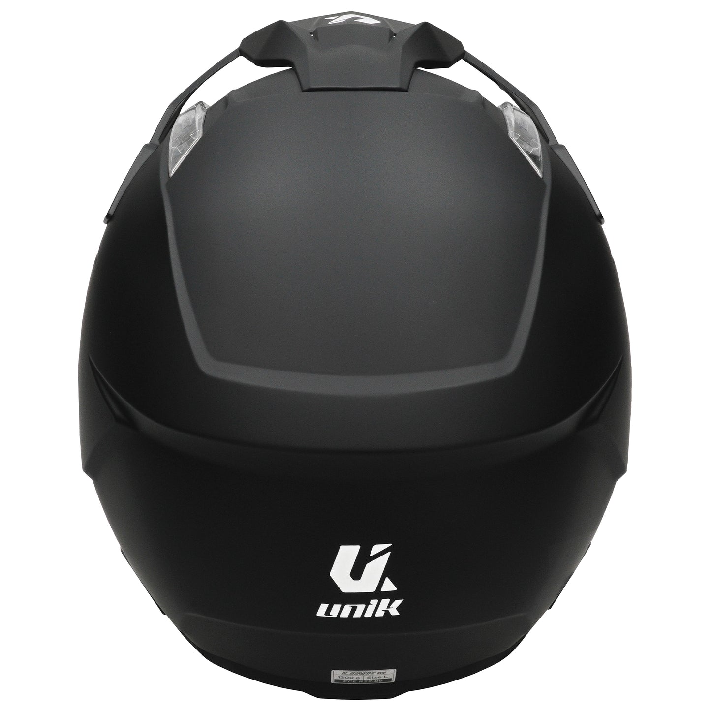 Unik Link DV Solid Helmet - Matte Black