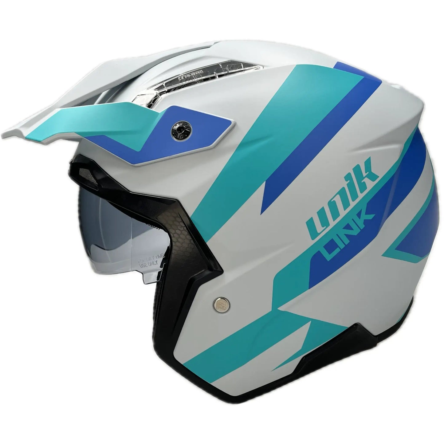 Casco Unik Link DV Blueza - Gris/Azul