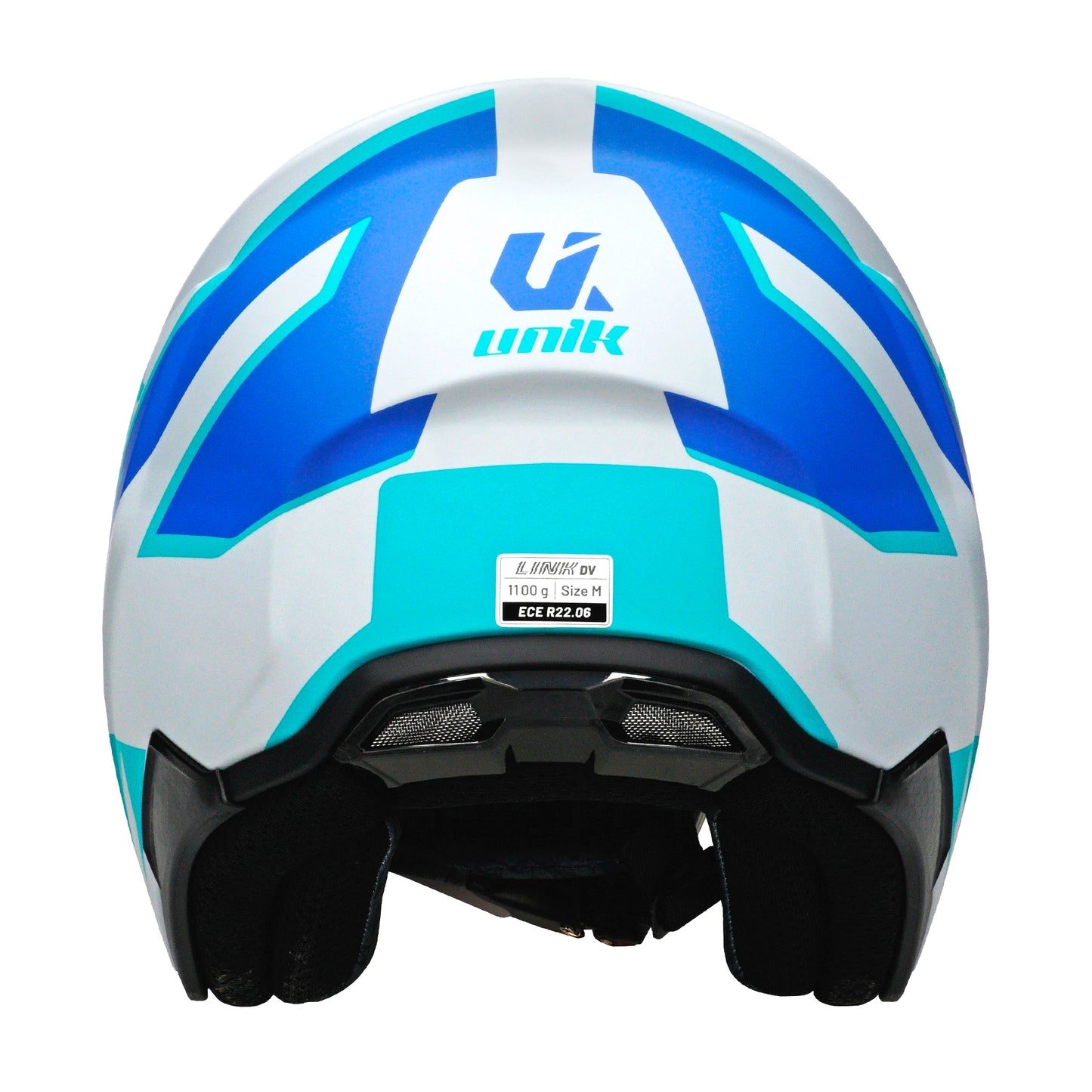 Unik Link DV Blueza Helmet - Grey/Blue