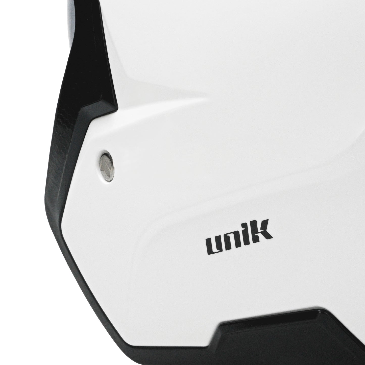 Unik Link DV Solid Helmet - Gloss White