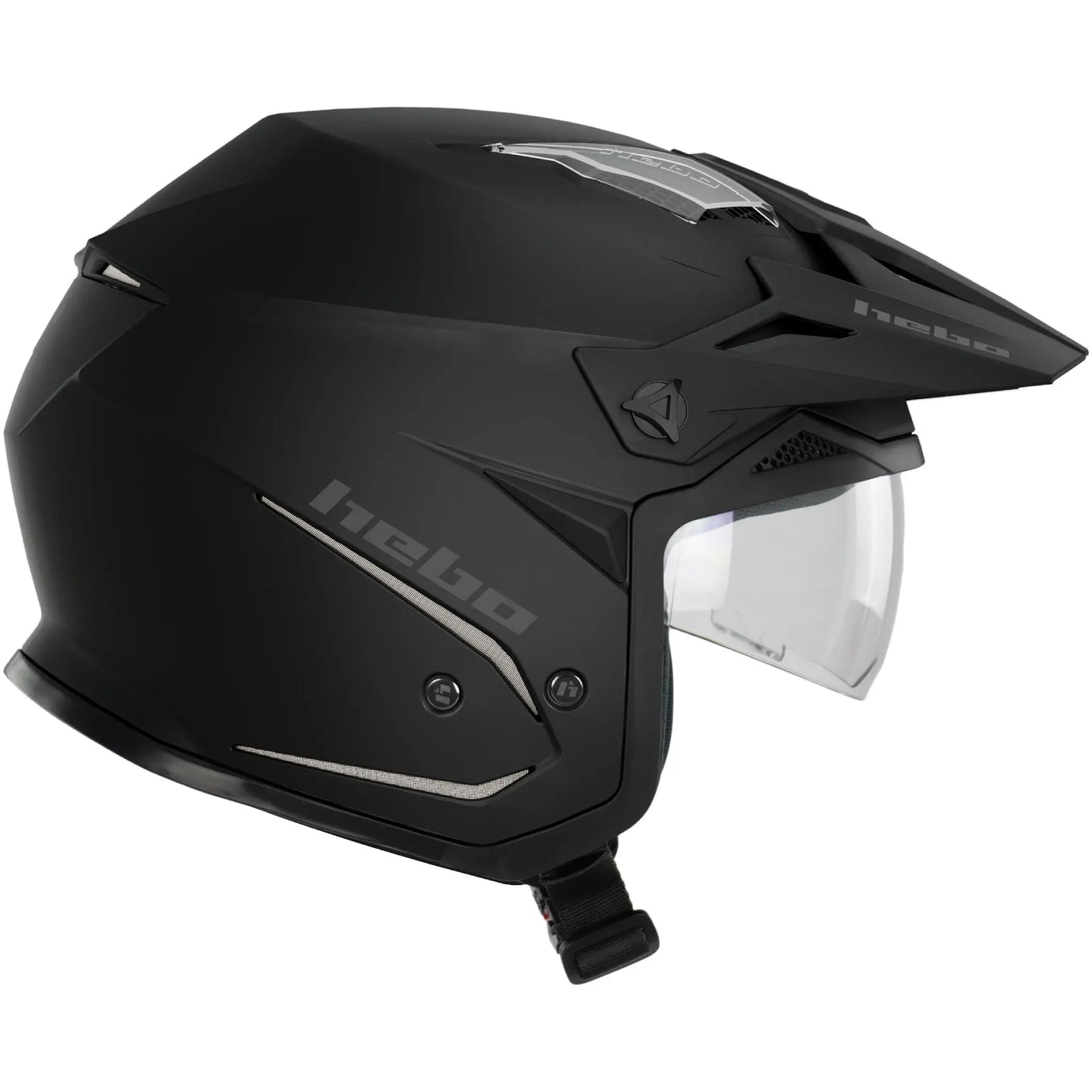 Casco Hebo Zone 5 Monocolor - Negro Mate