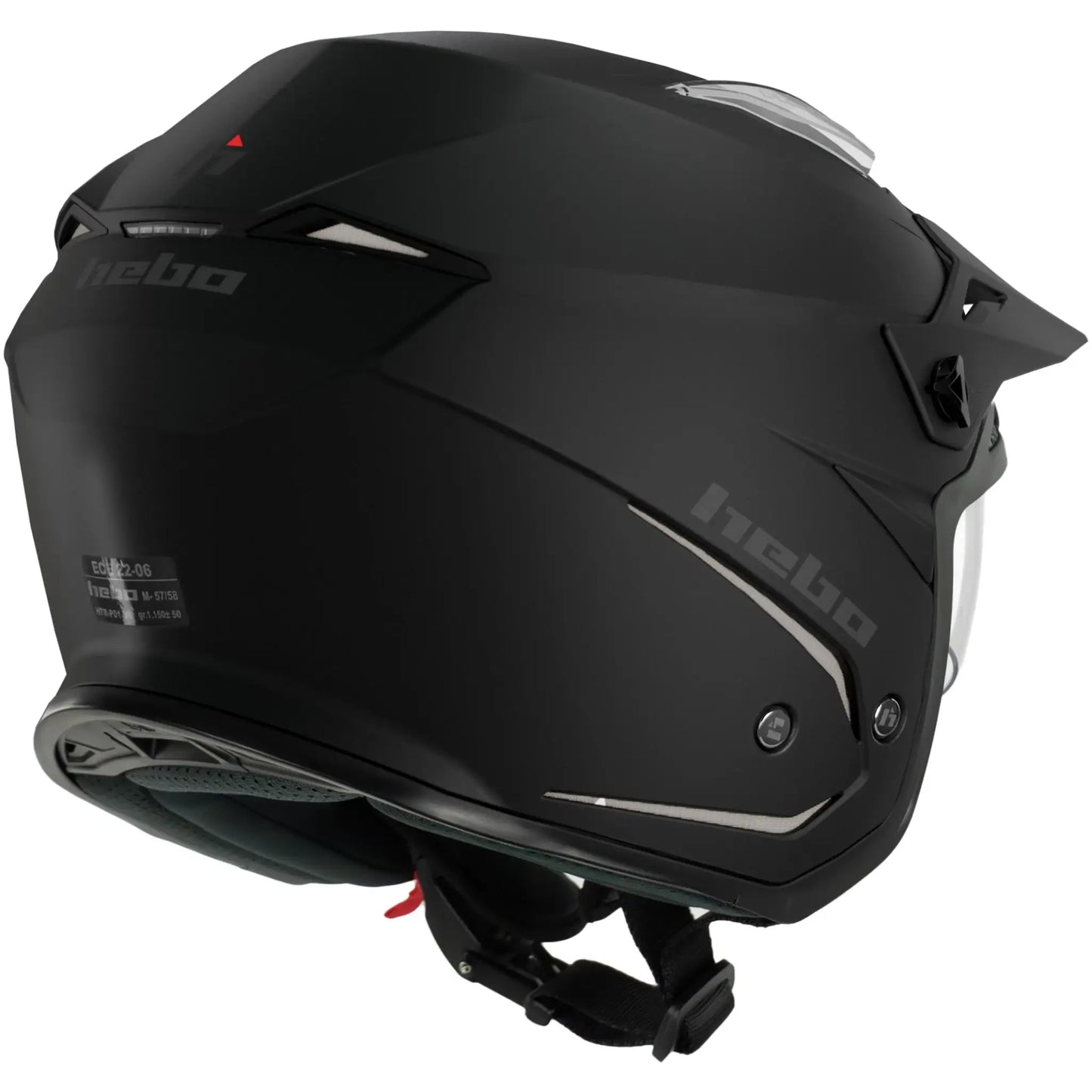 Casco Hebo Zone 5 Monocolor - Negro Mate