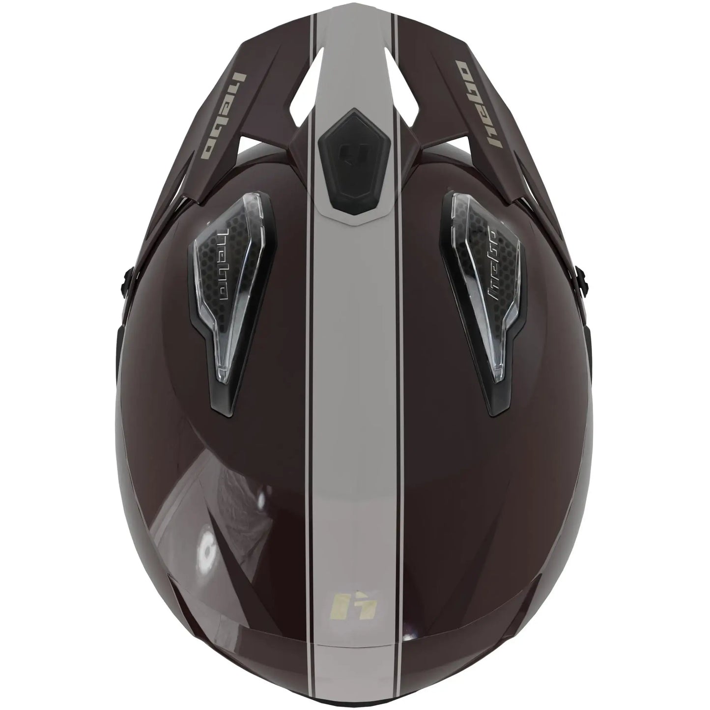 Casco Hebo Zone 5 Line - Granate Brillo