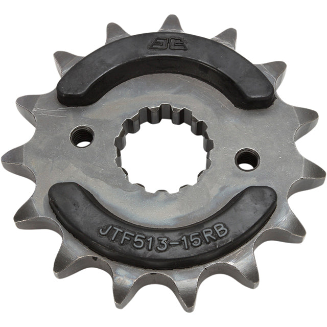Piñon de Acero 15 Dientes Con Goma JTF513 JT Sprockets