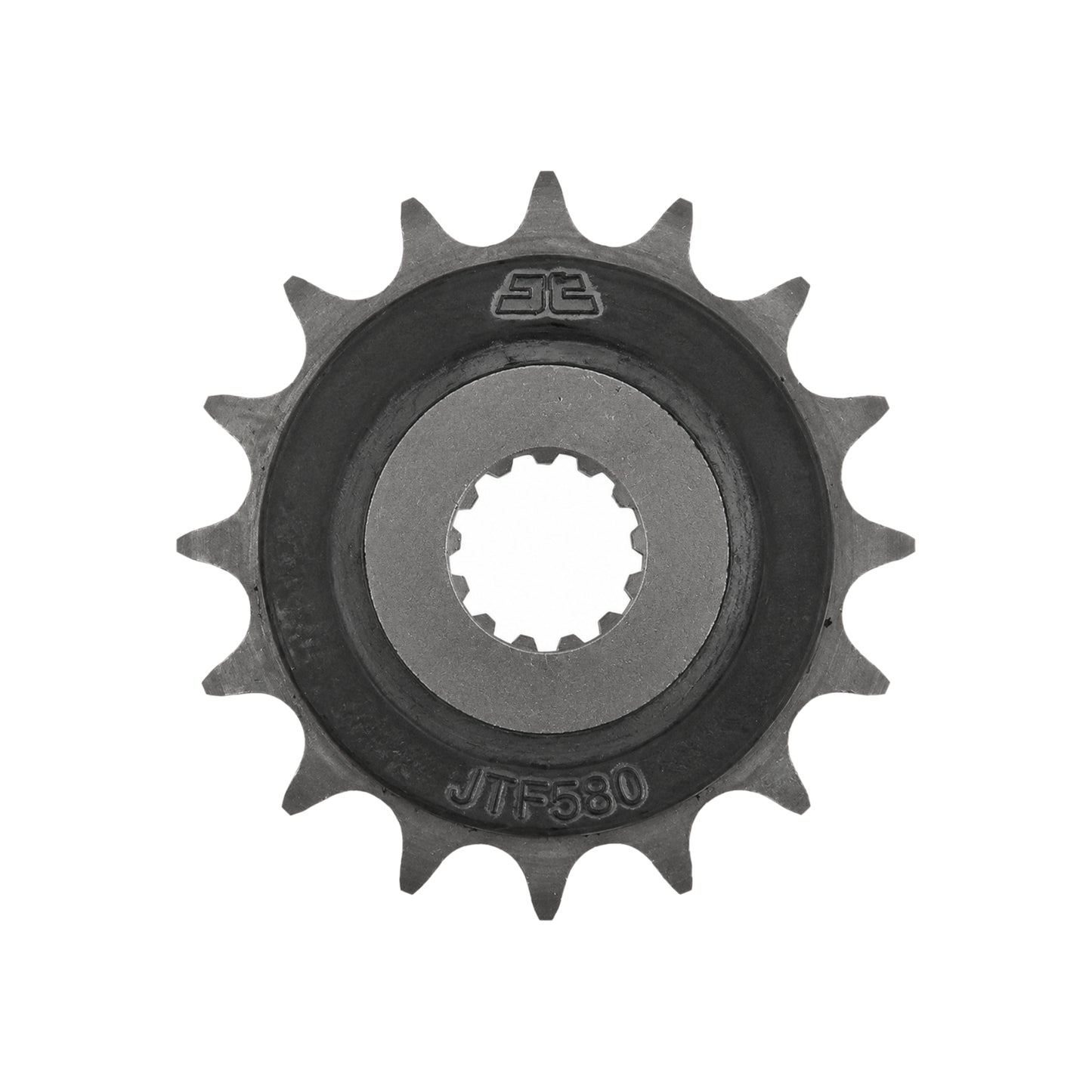 Piñón de acero con goma Yamaha FZ6 / FZ750 Z-16 dientes JT Sprockets